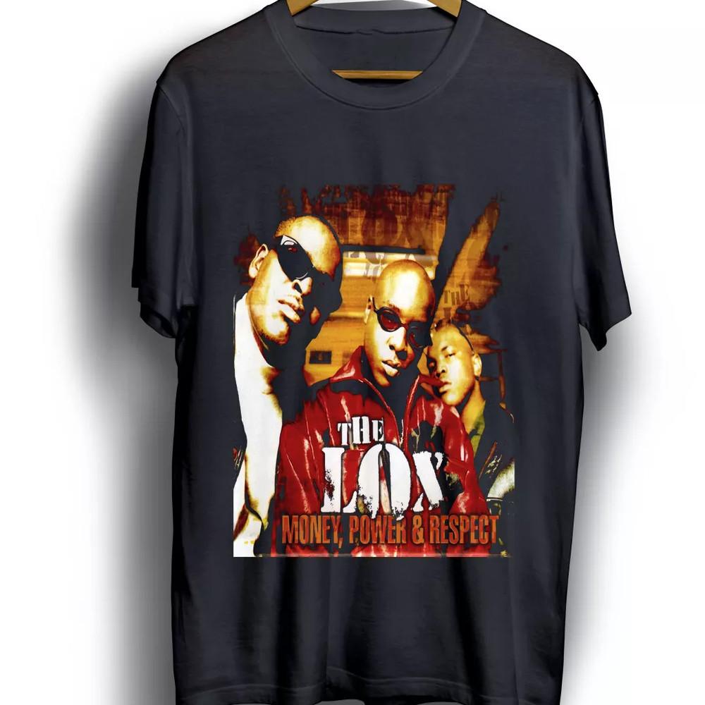 The Lox band Money Power Respect T-shirt Short sleeve All sizes Unisex T-Shirt M
