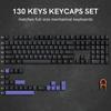 Xiaomi Womier 122 Keys Retro Black PBT Keycap Double Shot Cherry Profile Key Caps for Cherry MX Switches Mechanical Gamer Keyboard