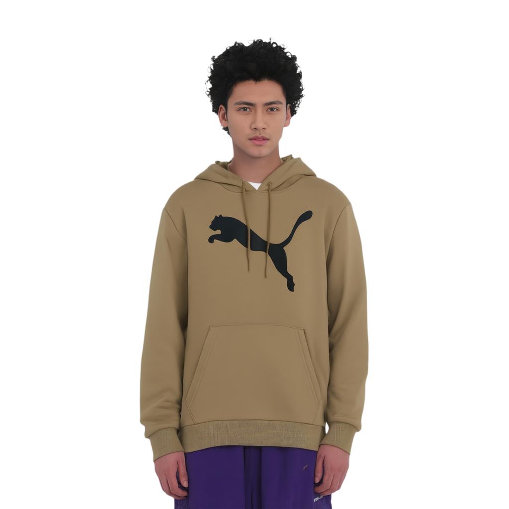 Puma Sportlich Lässig Minimalistisch Kapuzenpullover Langarm Sweatshirt Herren Sweatshirt Eiche-Braun 686060-67