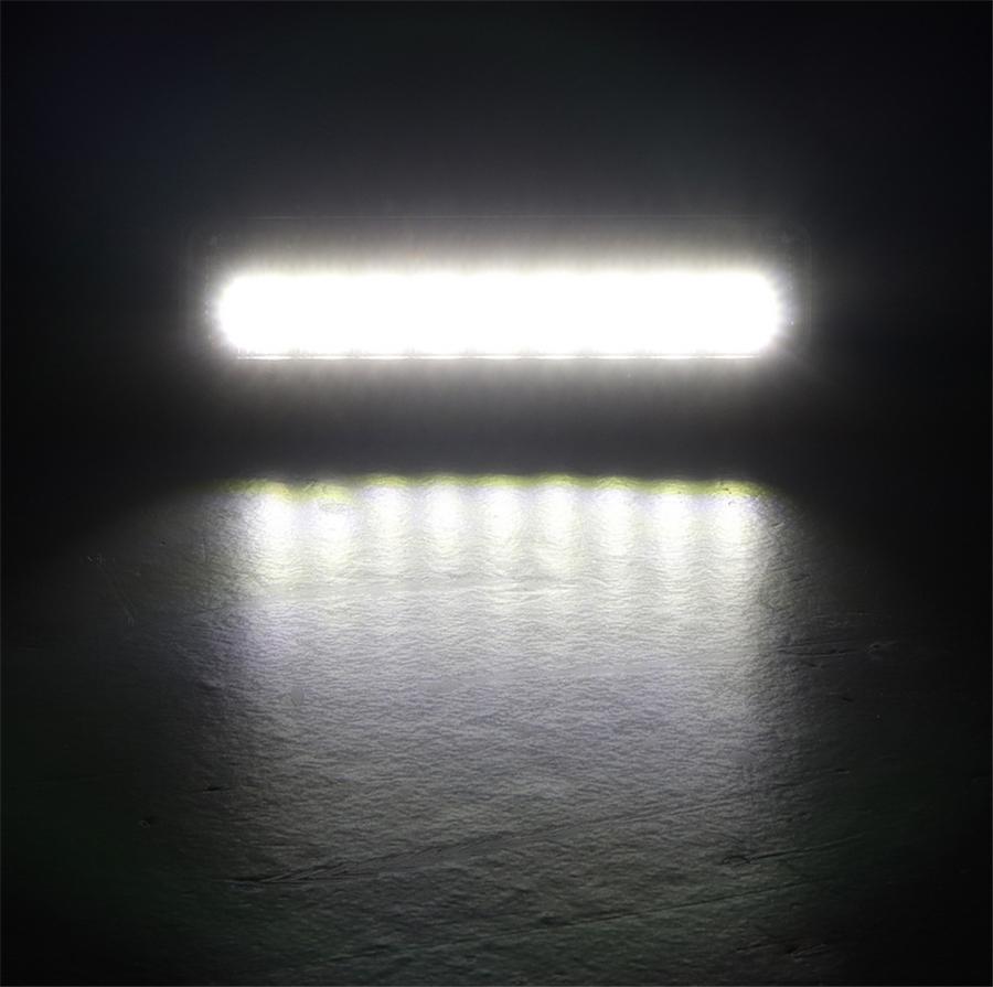 Universal 7.3 Inch 54W Dual Colors Combo Led Work Light Car Off Road Drl Fog Light