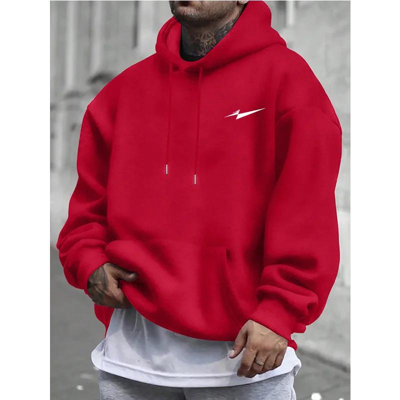 Hot Sales Men's Sweatshirts Print High Quality Long Sleeves Casual Man Popular Top Sports Clothing Pullover Jogging Daily