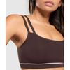 Gymshark Contrast Seamless Sports Bra Heritage Brown B2c1i Ncnz