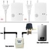 Combustible Gas Alarm Sensor Gas Leakage Detector EU Plug Standalone Natural/Liquefied Gas Leak Detector For Home Security