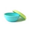 PROMOTION Silikids Silicone Bowl with Lid Aqua/Lime