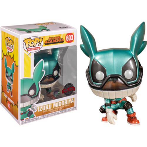My Hero Academia Deku mit Helm Metallic US Pop! Vinyl