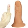 Plug anal moale pentru degete masculine Cinci degete mari din silicon Simulare cu degetul mic Penis Masturbare feminină Stick Dildo mare