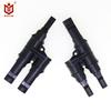 MC4 Solar Connector T-Type IP68 3-Way Waterproof Photovoltaic Connector
