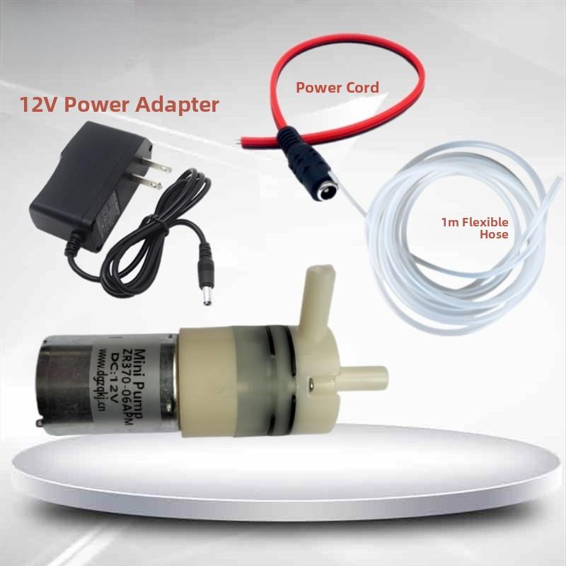 Ature Vacuum Pump 24V Water Pump 2V ZR37006APM Suction Pump 6V Micro Negative Prure Pump 37V Self-Priming Pump