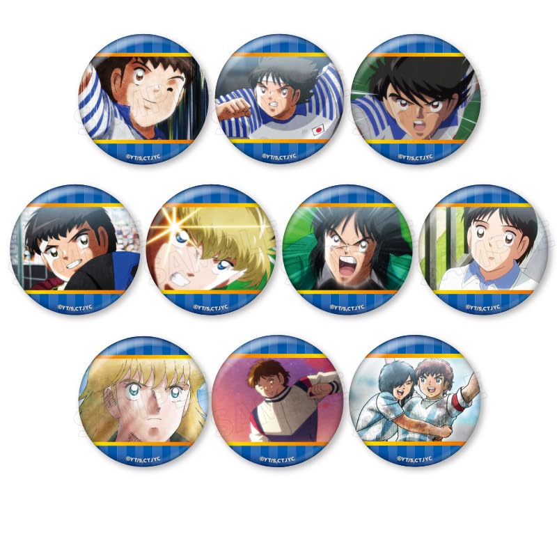 

Аниме ТВ Капитан Цубаса Сезон 2 Юношеский Трейдинг Значок Коробка из 10 штук Издание Капитана