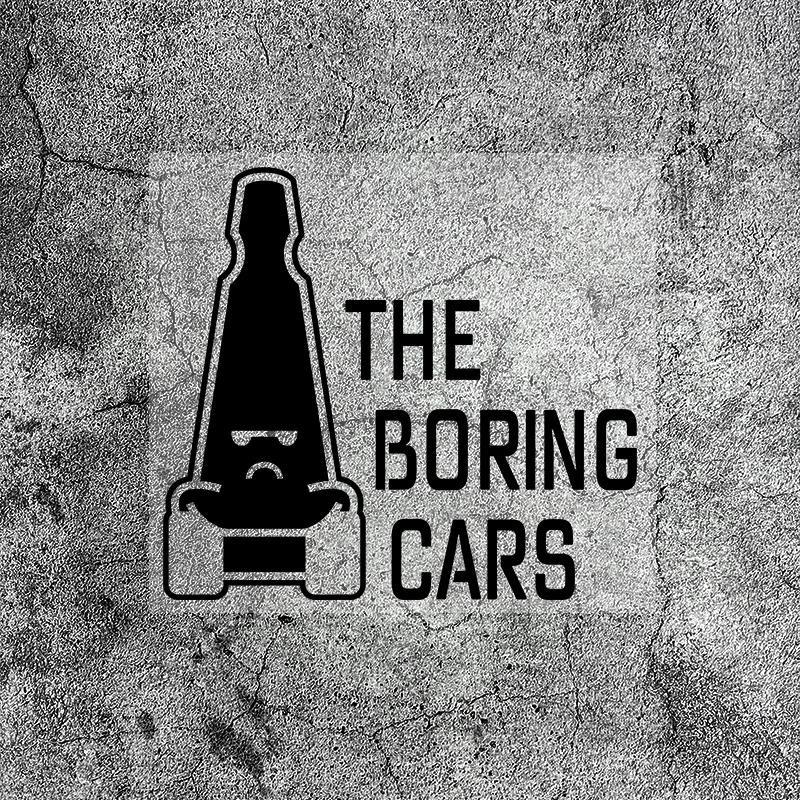 

The Boring Cars Tbc Funny Car Decals Water-Repellent For Auto Rear Window Triangle Window Bumper Vinyl Decals Warning Ornament X 15X13CM