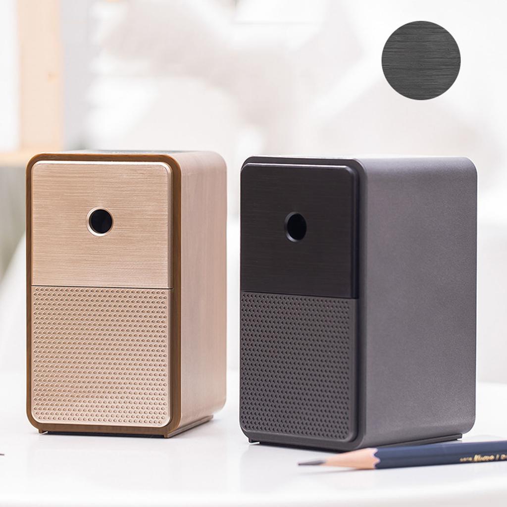 Temperówka z korbką ręczną, 5 regulowanych poziomów, duża pojemność, pojemnik na wióry, ostry ołówek artystyczny