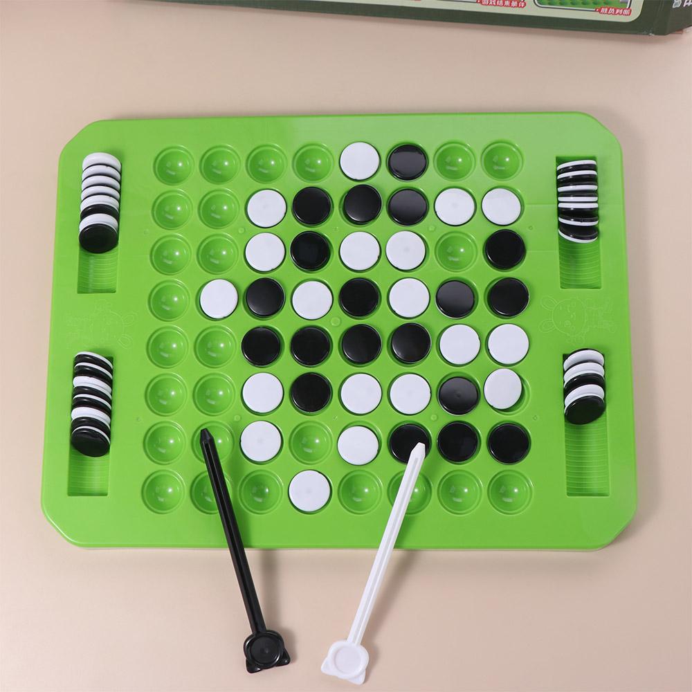 Tabletop Game Kid Overturn Chess Reversi Strategy Board Game  Kids Boys Girls