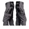New Tactical Work Pants Men Outdoor Cargo Trousers Multi-pocket Waterproof Pant Autumn Spring Outdoor Workwear Hiking Trousers