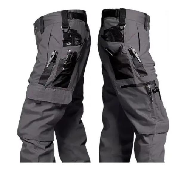New Tactical Work Pants Men Outdoor Cargo Trousers Multi-pocket Waterproof Pant Autumn Spring Outdoor Workwear Hiking Trousers