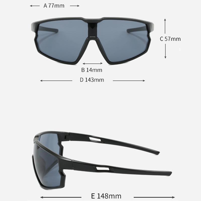 Herren Radfahren Winddicht Sand Bunte Brille Neue Damen Outdoor Sport Schutz Sonnenbrille 2405