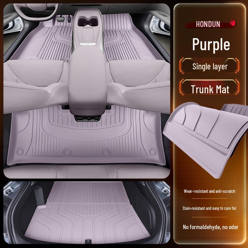 Xiaopeng M03 MAX TPE Floor Mats 2025 Car Interior Accessories