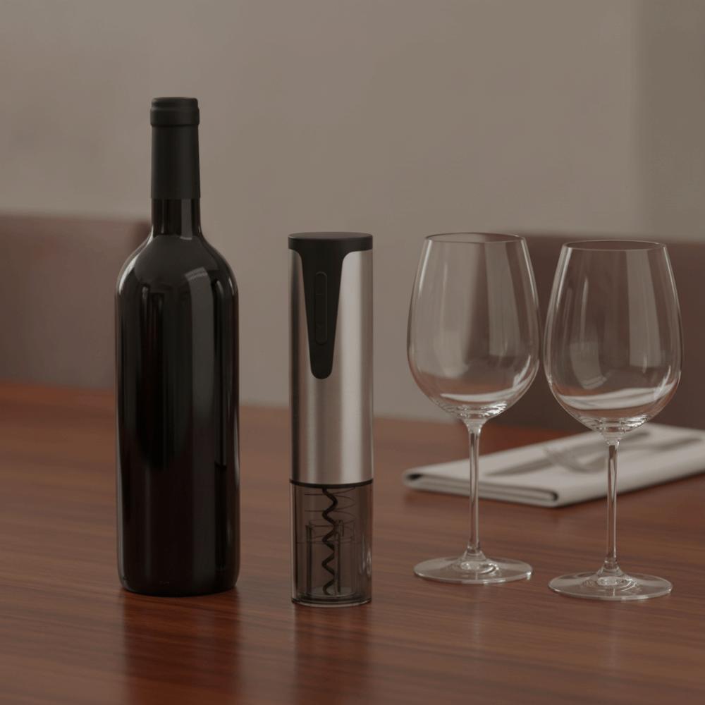 Rechargeable Electric Wine Bottle Opener Long Battery Life Cork Screwer  Party