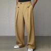 New Men's Straight Anti-Wrinkle Non-ironing Business Casual Pants Premium Drape Trousers Trousers