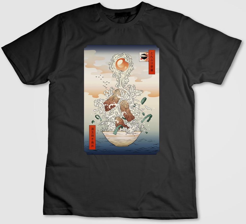 Famous Authentic Donburi Figure, Short Sleeve T Shirt Men / Woman G520 4XL