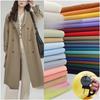 Solid-color Polyester Matte Plain Weave Fabric DIY Windbreaker Jacket Style Overcomes Cotton-padded Dress Shirt Jacket Fabric