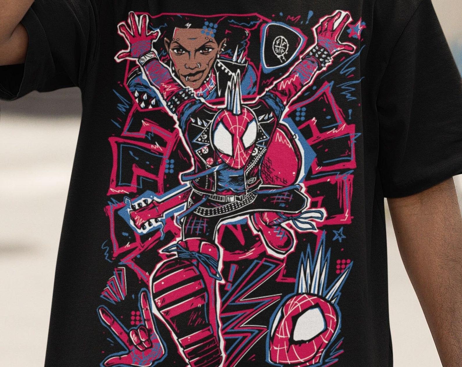 Unisex Spiderman T-Shirt, Spider-Man Shirt, Superhero Shirt, Spiderman Lover Shirt, Retro Family Spider Shirt L