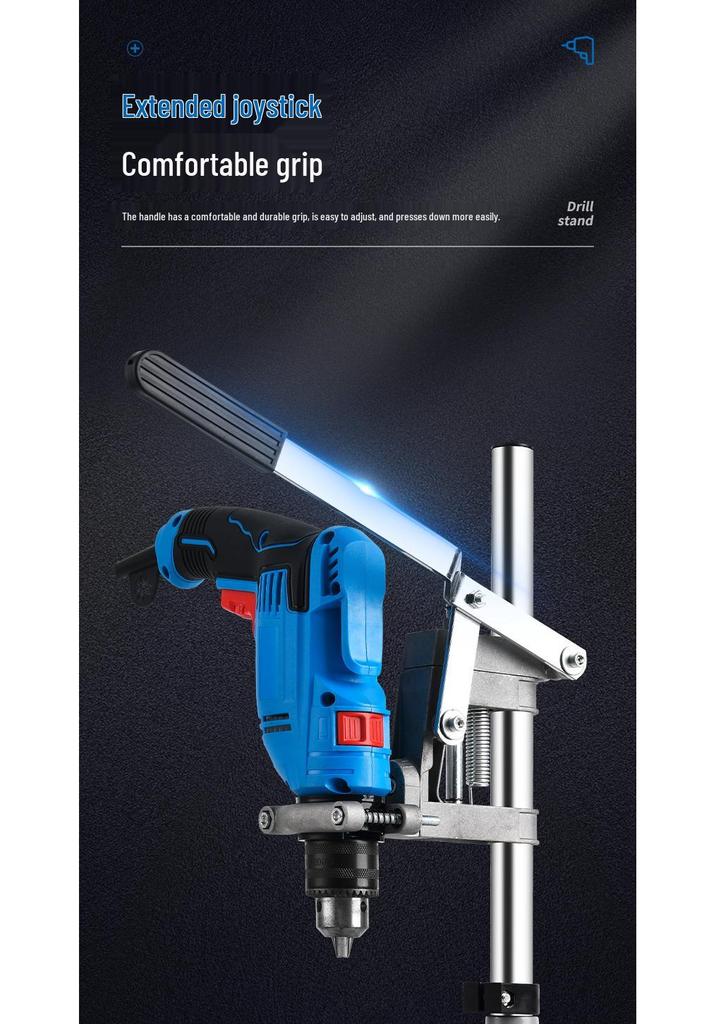 High-Precision Multi-Function Rotary Drill Press Stand