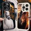 Phone Case for iPhone 17 Air 16E 15 16 Pro Max Ferghana Horse Animal Cover 14 Plus 13 12 Mini Soft Shell Silicone Fundas