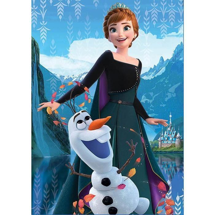 Puzzles 2 x 500 pièces : La Reine Des Neiges