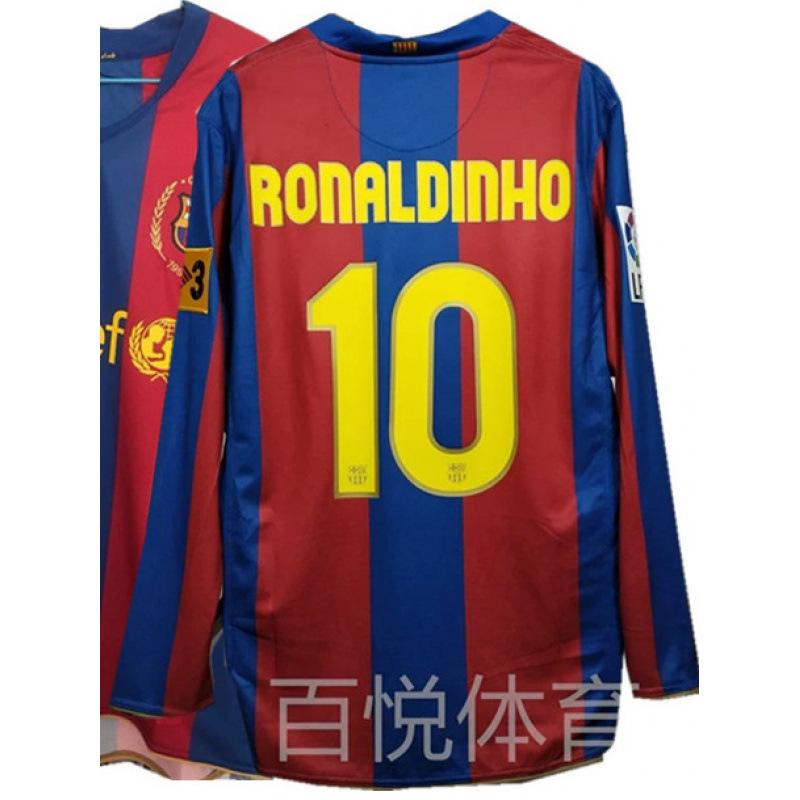 Vintage Jerseys, Football Jerseys, Classic Nostalgic Replica Thai Jerseys, Game Long-sleeved Sportswear