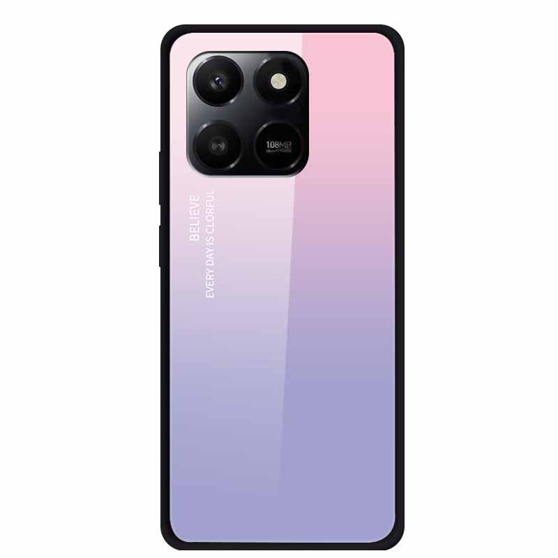 6.77" Glass Back Cover For Honor 400 Smart X7d 2025 Case Tempered Glass Case For Honor Play 10T 5G Case Protective Fundas Shells