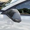 ABS Car Exterior Mirror Cover Side Rear View Mirror Covers Caps Compatible with Kia K4 2025-2026 Accessories (Carbon Fiber Style)