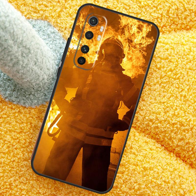 Feuerwehrmann Helden Feuerwehrmann Coole Hülle Für Xiaomi 13T 14T 15T 14 15 Ultra 17 Pro Max Hülle Für POCO F8 F7 X7 Pro F5 F6 X5 X6