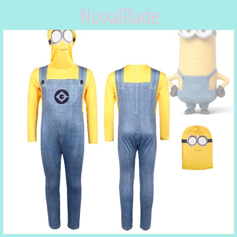 Entzückendes Minions Cosplay Kostüm Perfekt für Bühnenauftritte Unisex Design für Kinder