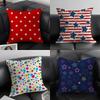Stars Fashion Cushion Cover Pillowcase Ultra Soft Skin Friendly Fabric Cloud Like Comfort & Concealed Zipper