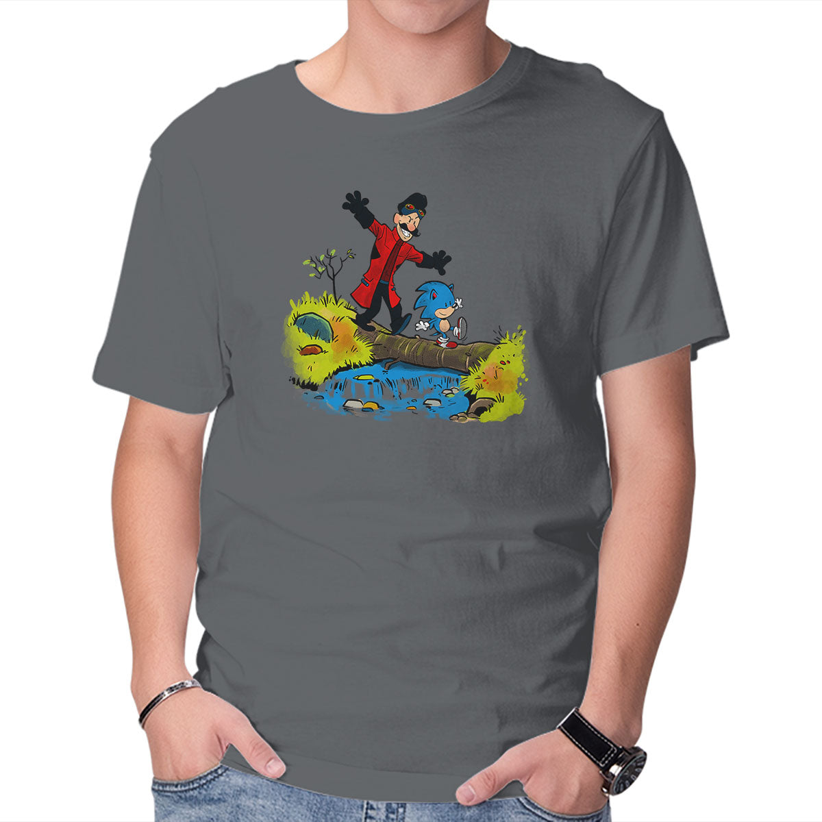 Unisex Crew Neck T-Shirt There are Treasures Everywhere Graphic Short Sleeve Casual Tee XXL