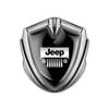 Gold Silver Metal Car Shield Sticker Trunk Decal For Jeep Renegade Cherokee Wrangler Patriot Gladiator Compass AKP1