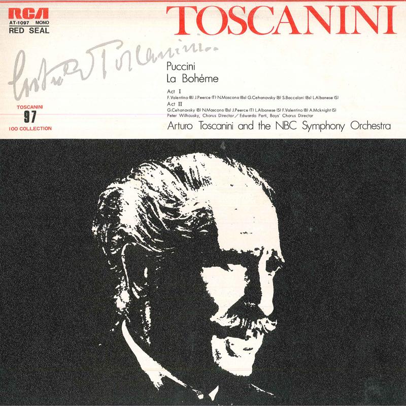 

LP Record - La Boheme - ActI, II AT1097 RCA Japan Classical Used