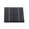 1.2W 5V DIY Solar Epoxy Panel Polysilicon Photovoltaic Charging Panel for 3.7V Battery