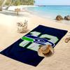Asciugamano da Spiaggia Stampa Seattle Seahawks Morbido Portatile Asciugatura Rapida?Asciugamano Asciutto Per Piscina Vacanza Estiva Sport all'Aperto