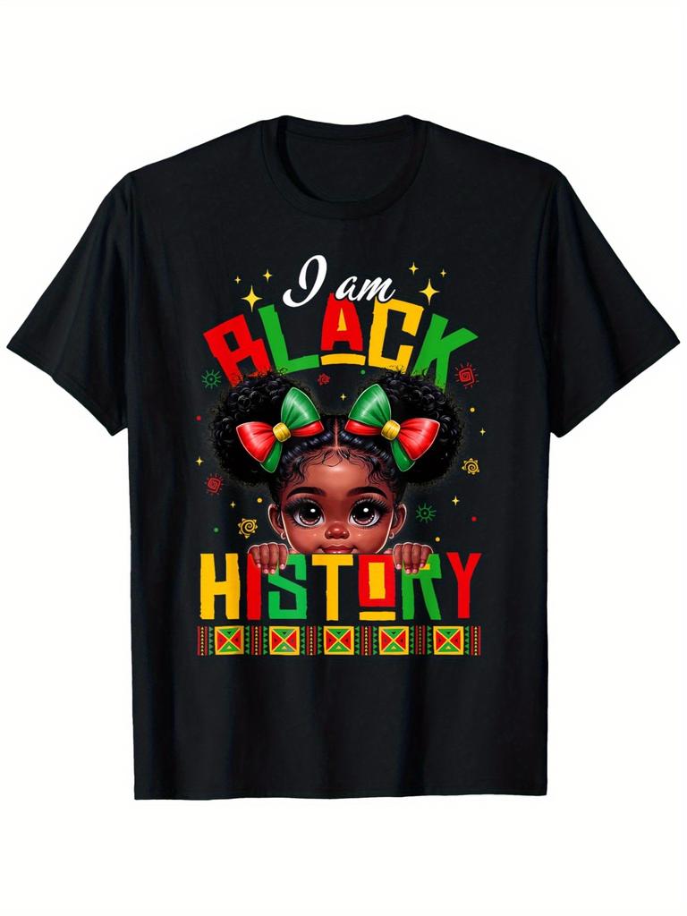 I Am Black History Month Shirts For Black Queen T-Shirt for Men Women, Prefect Holiday Gift Birthday Gifts for Mom Dad M
