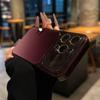 Three-dimensional Contrasting Color Large Window, Suitable for Apple 18promax Mobile Phone Case 17 All-inclusive 16 Anti-drop 1514