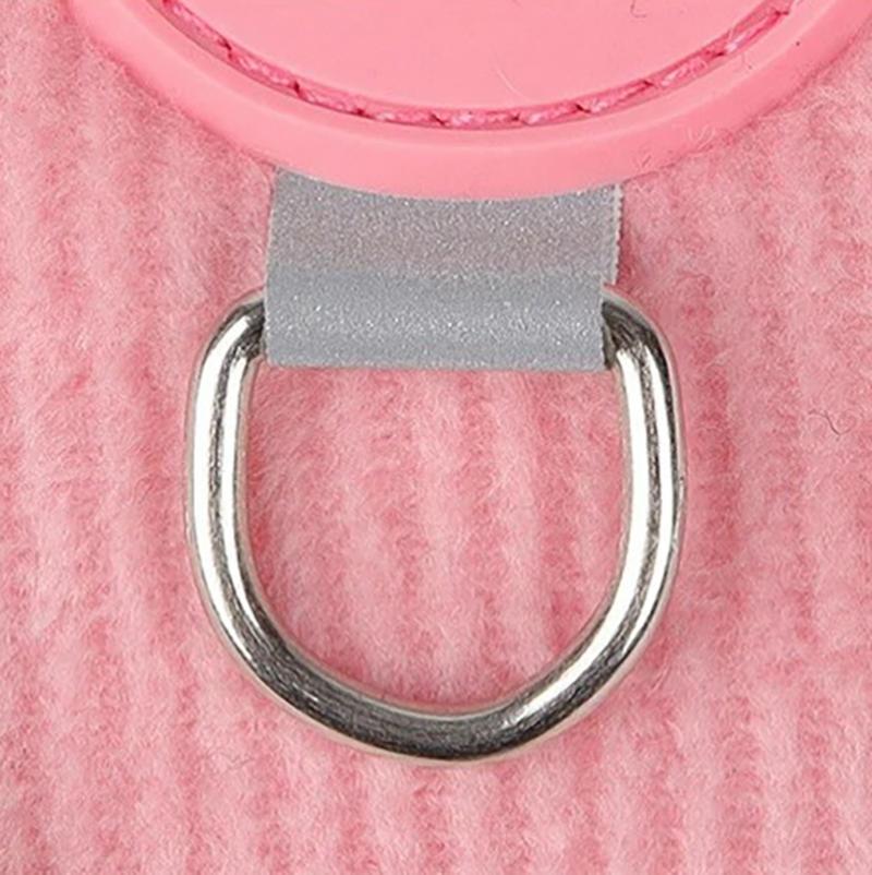 Warmes reflektierendes Katzengeschirr und Leine-Set, verstellbare Haustierweste für Katzen, Welpengeschirr, Haustier-Gehleine, Leine, Katzenzubehör