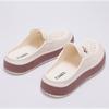 Fashion Kidmi Summer Women Slippers New EVA Round Head Clogs Flat Closed-toe Slippers Beach Slippers Thick Soles Slides Fitted Women Men