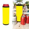 Dual Can Holder for Beer Soda Insulated PLA Can Cooler with Ergonomic Grip Quick Reload Outdoor Event Accessory
