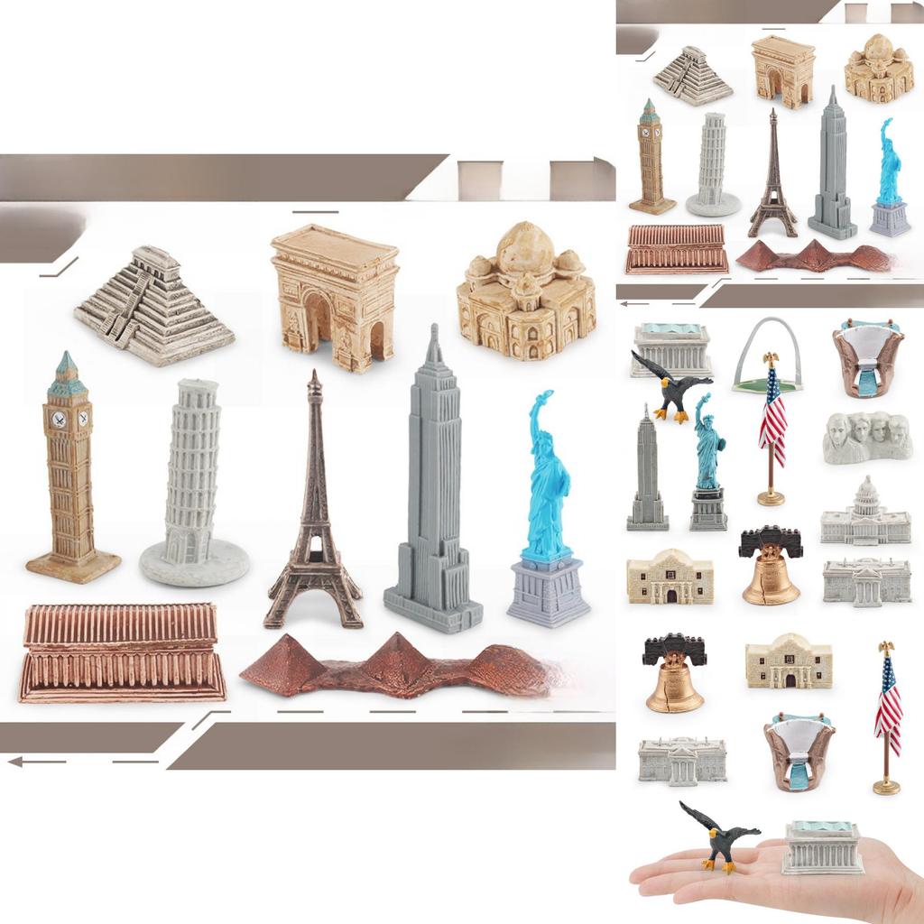 Statue Of Liberty Pvc Model With Educational Design For Kids Learning And Display