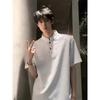 Men's American Style Henley Polo T-Shirt