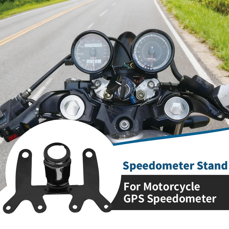 Motorcycle Accessories Instrument Bracket Motorbike Tachometer Speedometer Gauge Bracket Heavy Duty Iron Indicator Mounting