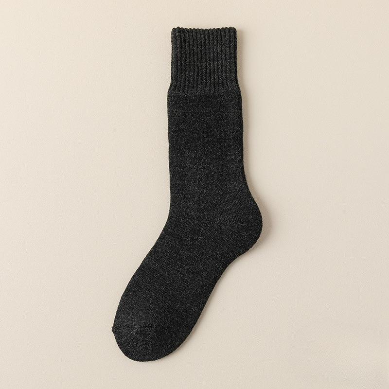 Fleece and Thickened Wool Socks for Men and Women To Keep Warm in Winter