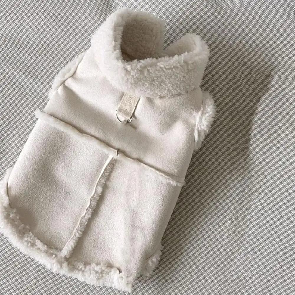 Dog Clothing Coat Accessories Luxury Animal Winter Outfit for Puppies Small Pet Autumn Winter Clothing Pets Can Pull Warm Vests