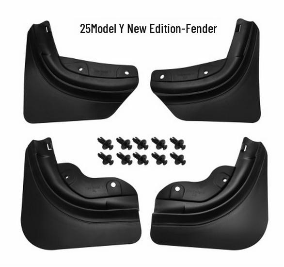 Tesla Model 3 New Version Soft Leather Fender - Car Exterior Accessory